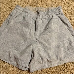 lululemon athletica Light Gray Men's Athletic Shorts